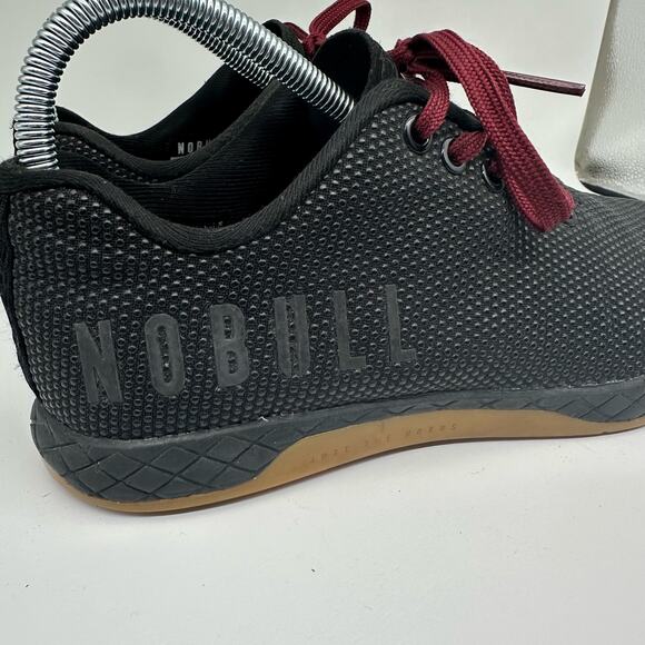 NOBULL Black Training Crossfit Lifting Sneaker Womens Size 6.5 Athletic Workout - Picture 11 of 16